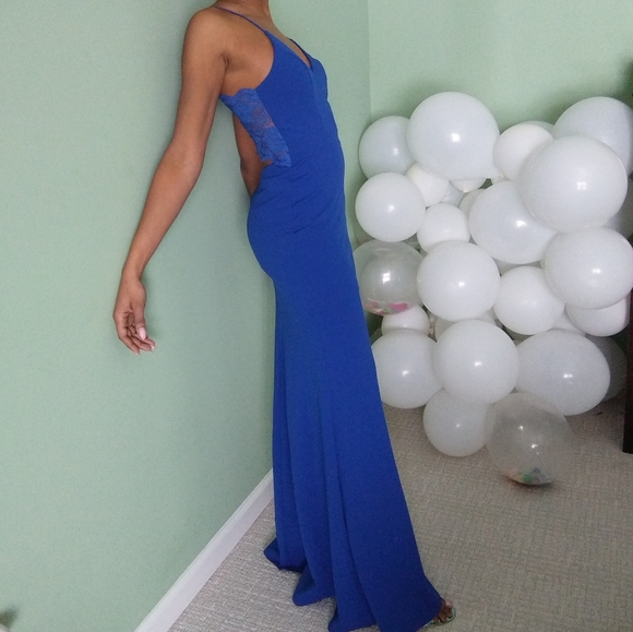 B Darlin Dresses & Skirts - Women's B darlin royal sleeveless long dress